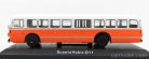 SCANIA  VABIS D11 AUTOBUS 1969  ORANGE WHITE