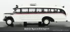 REO  SPEEDWAY AUTOBUS 1946  WHITE BLACK