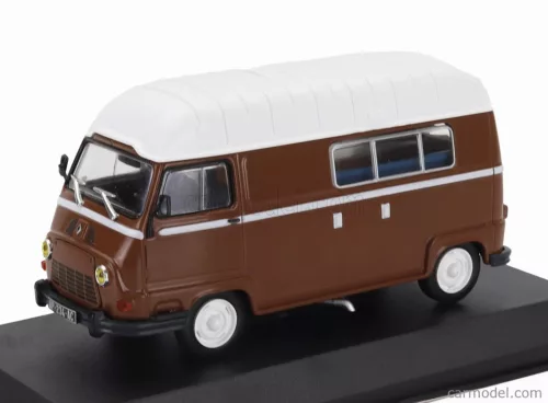 RENAULT  ESTAFETTE CAMPER STUDIO-CAR STAR 1975 - BLISTER BOX  BROWN WHITE