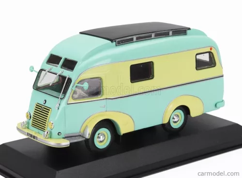 RENAULT  GOELETTE DIGUE CAMPER 1951 - BLISTER BOX  VERY LIGHT GREEN YELLOW