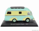 RENAULT  GOELETTE DIGUE CAMPER 1951 - BLISTER BOX  VERY LIGHT GREEN YELLOW