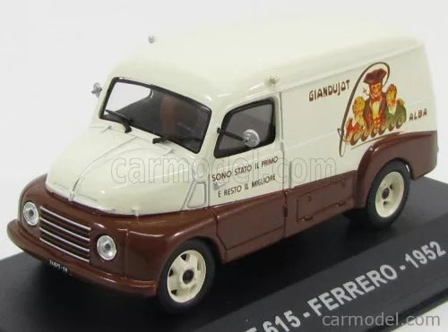 FIAT  615 VAN FERRERO 1952  IVORY BROWN