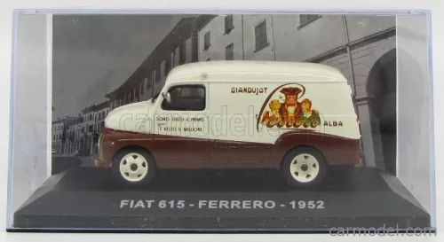 FIAT  615 VAN FERRERO 1952  IVORY BROWN
