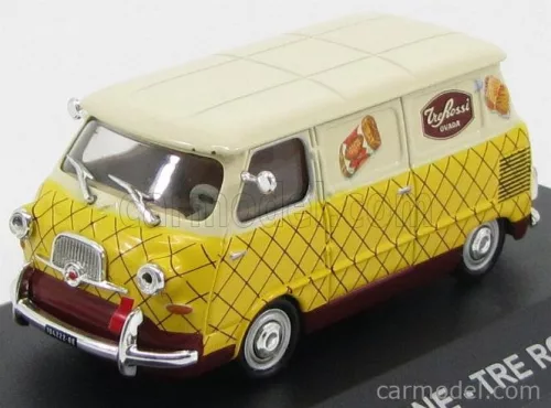 FIAT  600 FURGONE VAN TRE ROSSI 1957  IVORY CREAM BROWN