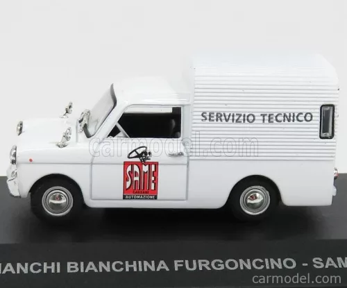 AUTOBIANCHI  BIANCHINA FURGONCINO VAN SERVIZIO TECNICO SAME 1970  WHITE