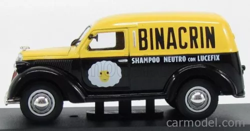 LANCIA  ARDEA 800 VAN 1949 - BINACRIN SHAMPOO NEUTRO CON LUCEFIX  BLACK YELLOW