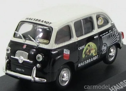 FIAT  600 MULTIPLA HAUSBRANDT CAFFE' 1956  BLACK WHITE