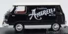 FIAT  600 FURGONE VAN 1958 - LIQUIRIZIA AMARELLI  BLACK WHITE
