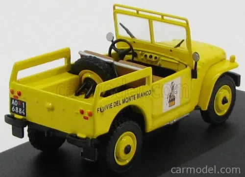 FIAT  CAMPAGNOLA FUNIVIE DEL MONTE BIANCO 1963  YELLOW