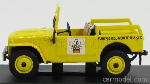 FIAT  CAMPAGNOLA FUNIVIE DEL MONTE BIANCO 1963  YELLOW