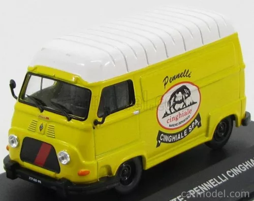 RENAULT  ESTAFETTE VAN PENNELLI CINGHIALE 1974  YELLOW WHITE
