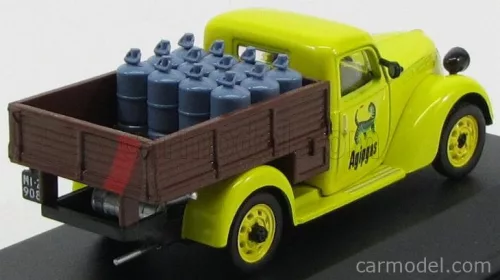 FIAT  1100 ELR CAMIONCINO PICK-UP AGIPGAS 1954  YELLOW BROWN