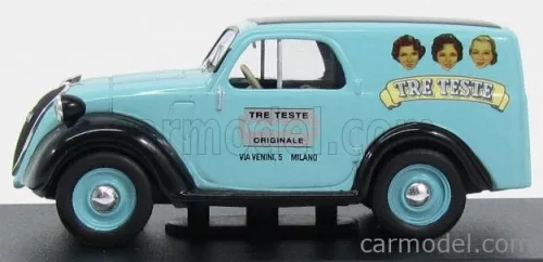 FIAT  500A FURGONCINO VAN TRE TESTE 1948  LIGHT BLUE BLACK