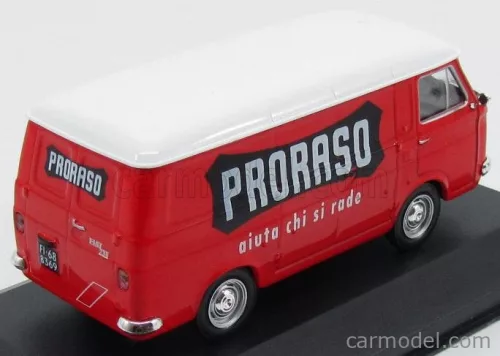 FIAT  238 VAN 1973 - PRORASO AIUTA CHI SI RADE  RED WHITE