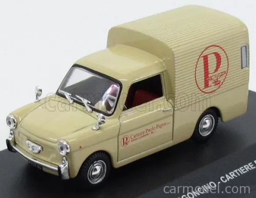 AUTOBIANCHI  BIANCHINA FURGONCINO VAN 1968 - CARTIERE PAOLO PIGNA  CREAM