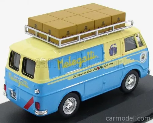 ALFA ROMEO  ROMEO 2 VAN 1956 - IL CLASSICO DOLCE ITALIANO MELEGATTI  LIGHT BLUE YELLOW