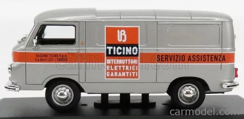 LANCIA  JOLLY VAN BTICINO 1963  SILVER ORANGE