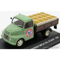 FIAT  615N TRUCK CONSORZIO MELE VAL DI NON 1953  GREEN BROWN