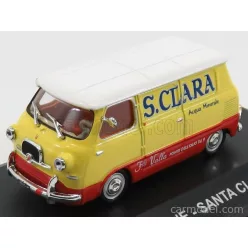 FIAT  600 FURGONE VAN SANTA CLARA 1962  YELLOW RED WHITE