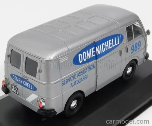 FIAT  1100T VAN SERVIZIO ASSISTENZA AUTOCARRI DOMENICHELLI 1965  SILVER