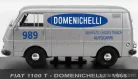 FIAT  1100T VAN SERVIZIO ASSISTENZA AUTOCARRI DOMENICHELLI 1965  SILVER