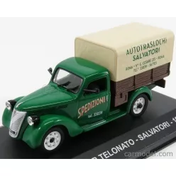   FIAT  1100 ELR PICK-UP TELONATO SALVATORI 1952  GREEN BROWN BEIGE