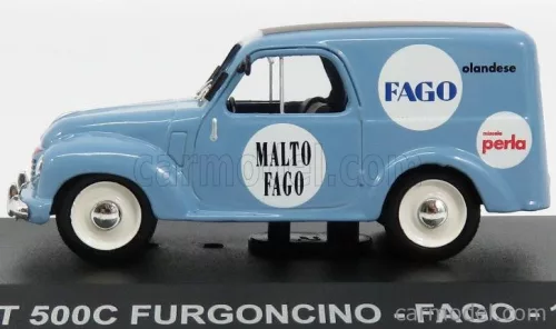 FIAT  500C VAN FURGONCINO MALTO FAGO 1950  LIGHT BLUE