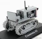 STALINETS  65 TRACTOR CINGOLATO 1937 - DAMAGE BLISTER BOX  LIGHT GREY