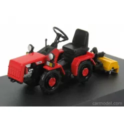   TRACTOR  MT3-132 BELARUS 1992 - DAMAGE BLISTER BOX  RED BLACK