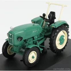MAN  4L1 TRACTOR 1960 - DAMAGE BLISTER BOX  GREEN BEIGE