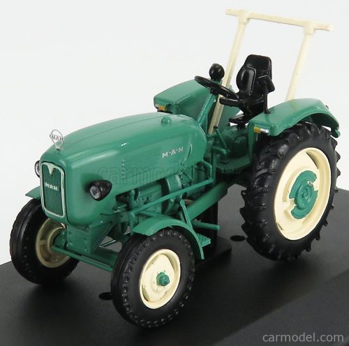 MAN  4L1 TRACTOR 1960 - DAMAGE BLISTER BOX  GREEN BEIGE