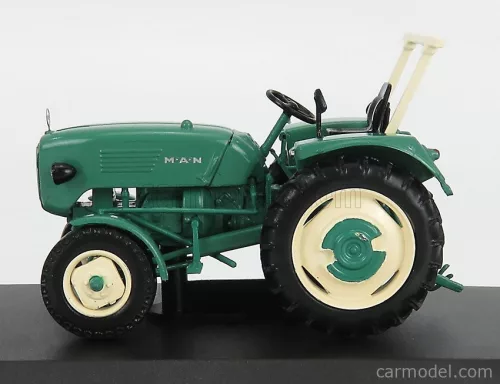 MAN  4L1 TRACTOR 1960 - DAMAGE BLISTER BOX  GREEN BEIGE