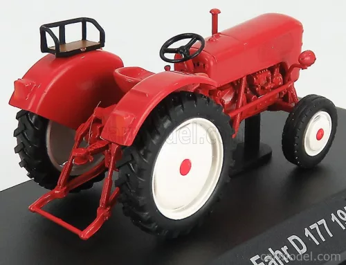 FAHR  D177 TRACTOR 1958 - DAMAGE BLISTER BOX  RED