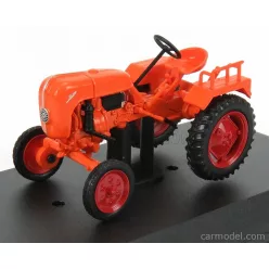   ALLGAIER  A111 TRACTOR GERMANY 1941 - DAMAGE BLISTER BOX  ORANGE RED