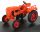 ALLGAIER  A111 TRACTOR GERMANY 1941 - DAMAGE BLISTER BOX  ORANGE RED
