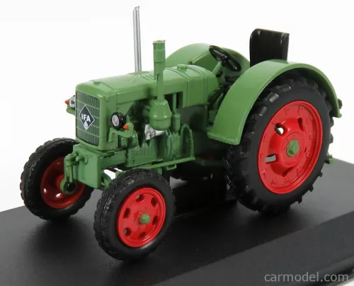 IFA  RS 04/30 TRACTOR GERMANY 1953 - DAMAGE BLISTER BOX  RED GREEN