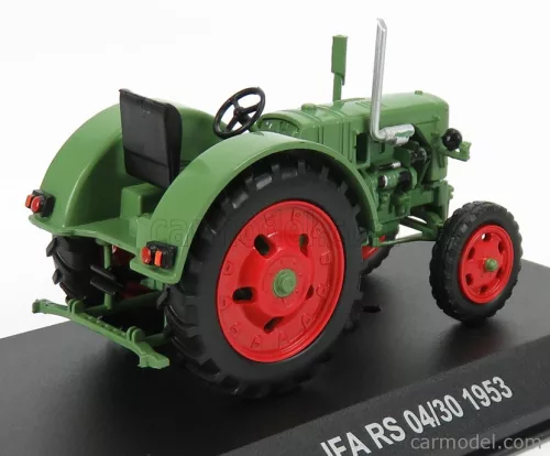 IFA  RS 04/30 TRACTOR GERMANY 1953 - DAMAGE BLISTER BOX  RED GREEN