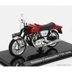 NORTON  COMMANDO 750 1969  RED BLACK