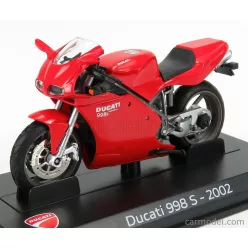 DUCATI  998S TESTASTRETTA 136hp 2002  RED