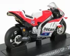 DUCATI  GP16 TEAM DUCATI N 4 SEASON MOTOGP 2016 ANDREA DOVIZIOSO - DAMAGE DISPLAY BOX  RED WHITE