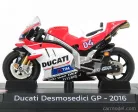 DUCATI  GP16 TEAM DUCATI N 4 SEASON MOTOGP 2016 ANDREA DOVIZIOSO - DAMAGE DISPLAY BOX  RED WHITE