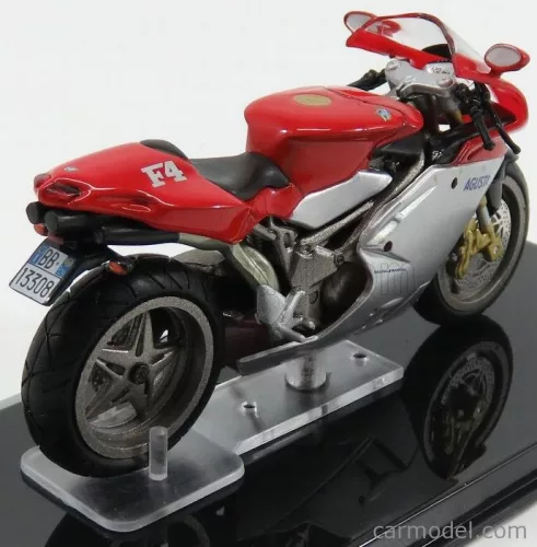 MV AGUSTA  750 F4 - DAMAGE DISPLAY BOX  RED SILVER