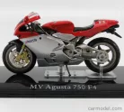 MV AGUSTA  750 F4 - DAMAGE DISPLAY BOX  RED SILVER