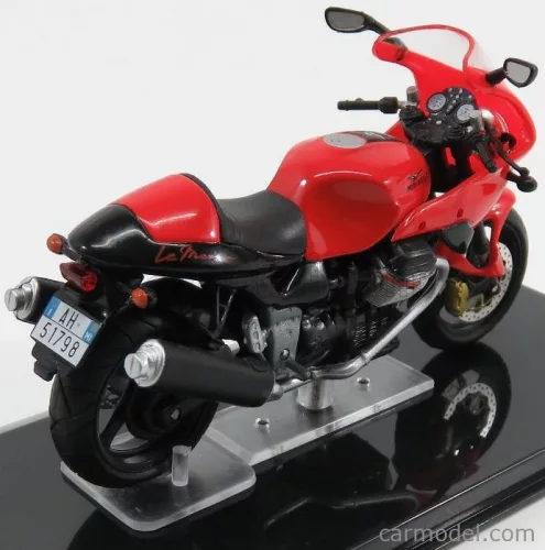 MOTO GUZZI  V11 LE MANS - DAMAGE DISPLAY BOX  RED