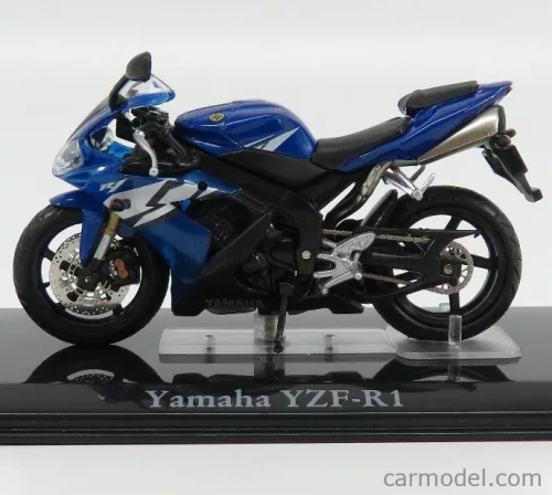 YAMAHA  YZF-R1 - DAMAGE DISPLAY BOX  BLUE MET