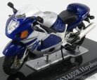 SUZUKI  GSX1300R HAYABUSA - DAMAGE DISPLAY BOX  BLUE MET SILVER
