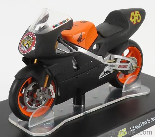 HONDA  NSR500 N 46 TEST BIKE JEREZ 1999 VALENTINO ROSSI  BLACK ORANGE