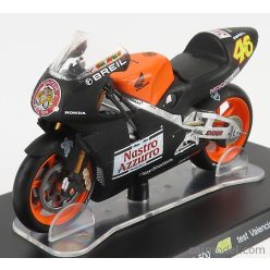   HONDA  NSR500 TEAM NASTRO AZZURRO N 46 TEST VALENCIA 2000 VALENTINO ROSSI  BLACK ORANGE