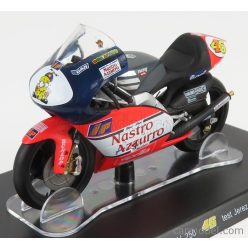   APRILIA  250cc TEAM NASTRO AZZURRO N 46 WORLD CHAMPION TEST JEREZ 1997 VALENTINO ROSSI  GREY RED WHITE
