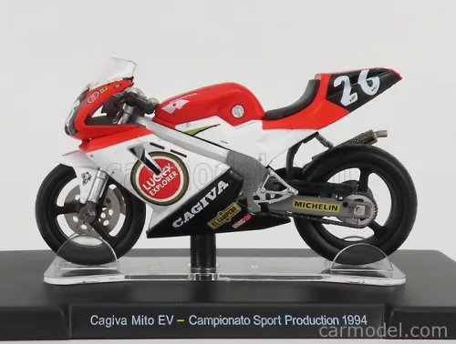 CAGIVA  MITO EV N 26 CAMPIONATO SPORT PRODUCTION 1994 VALENTINO ROSSI  RED WHITE BLACK